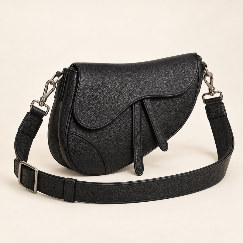 Dior — Saddle Bag with Strap — Иллюстрация, созданная ИИ