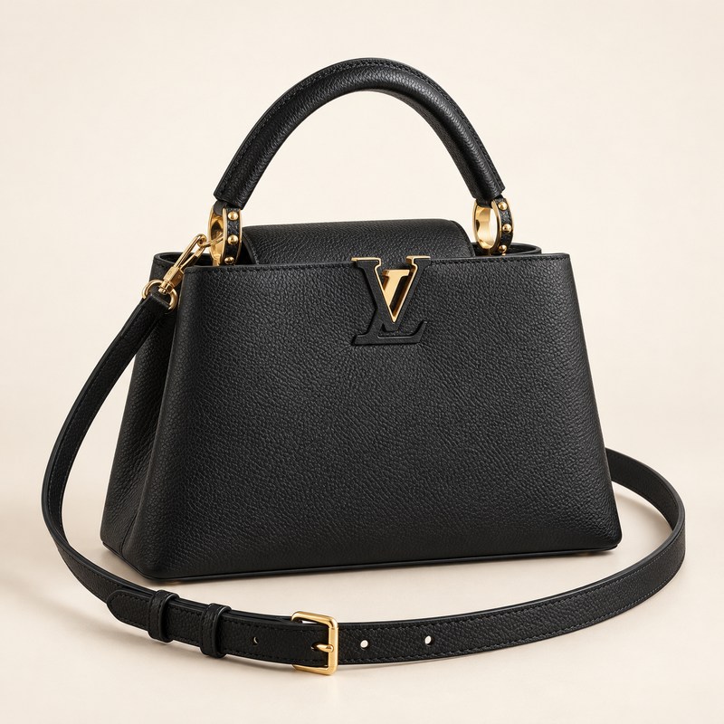 Louis Vuitton — Capucines BB — Иллюстрация, созданная ИИ