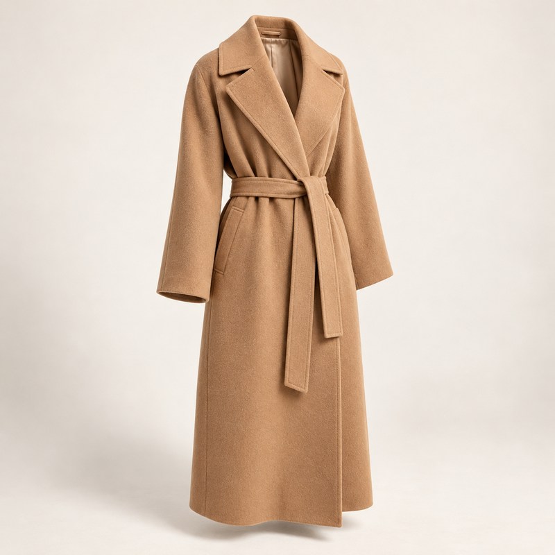 Max Mara — Manuela Icon Coat — AI 生成イラスト