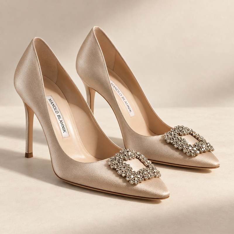 Manolo Blahnik — Hangisi — Illustration générée par IA