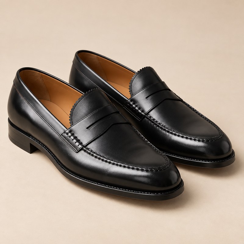 Church's — Pembrey Calf Leather Loafer — Иллюстрация, созданная ИИ