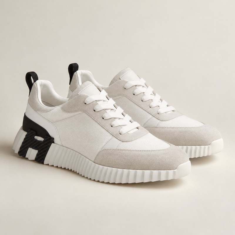 Bouncing sneaker — AI 生成イラスト
