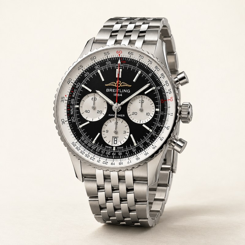 Breitling — Navitimer B01 Chronograph 43 — KI-generierte Illustration